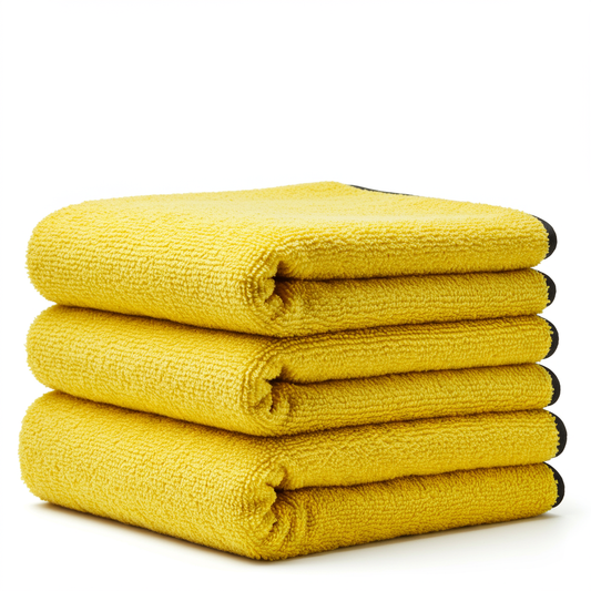 Carvamp Premium Microfiber Car Towels — 800 GSM, Dual-Sided, 16” x 16”, 3-Pack